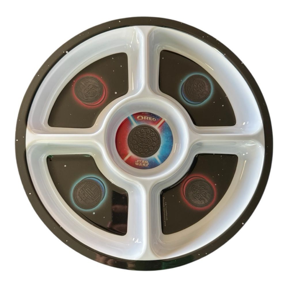 NEW Oreo Star Wars Divided Plate